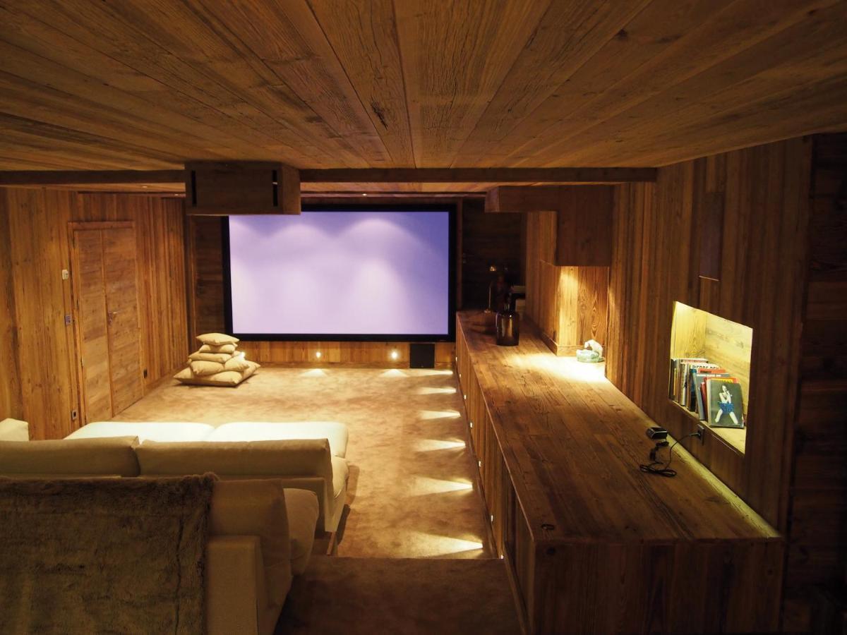 Chalet Javen - 520M2 Avec Piscine Chauffee Et Home Cinema Megève Eksteriør bilde